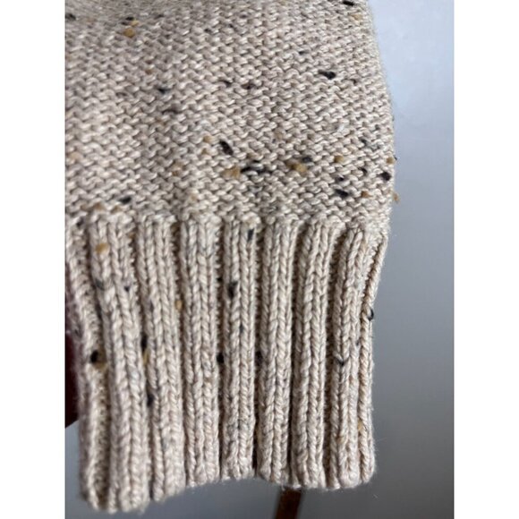 St Johns Bay Sweater PXL Cream Textured Cable Knit Preppy Academia Old Money 80s - Picture 3 of 10